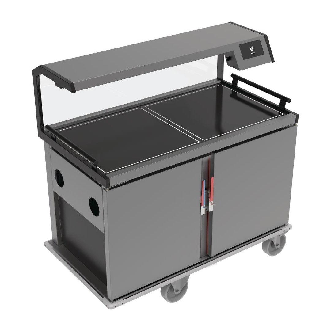 Falcon F2VR Meal Delivery Trolley One Vario One Refrigerated Compartment