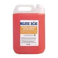 Blue Ice Slush Mix Mango & Orange Flavour - 5Ltr (Pack 4)