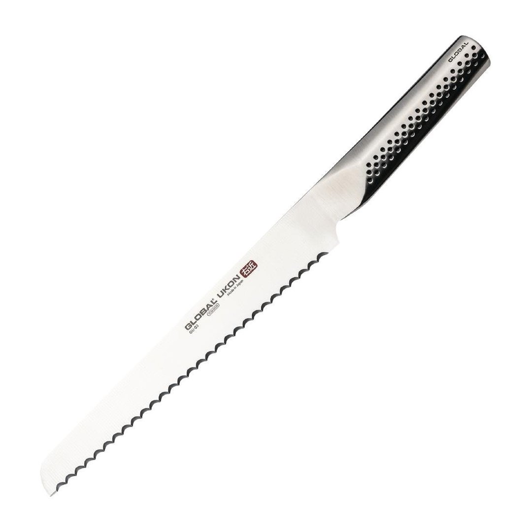 Global Knives Ukon Range Bread Knife - 22cm