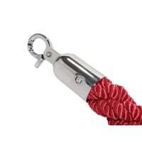 Bolero Red Twist Barrier Rope with St/St Ends - 2.5m