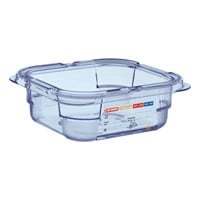 Araven ABS (BPA Free) Blue Container - GN 1/6 65mm