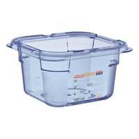Araven ABS (BPA Free) Blue Container - GN 1/6 100mm