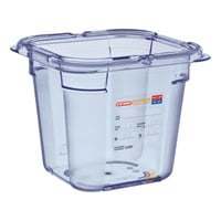 Araven ABS (BPA Free) Blue Container - GN 1/6 150mm