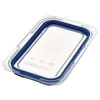 Araven ABS (BPA Free) Blue Lid - GN 1/4