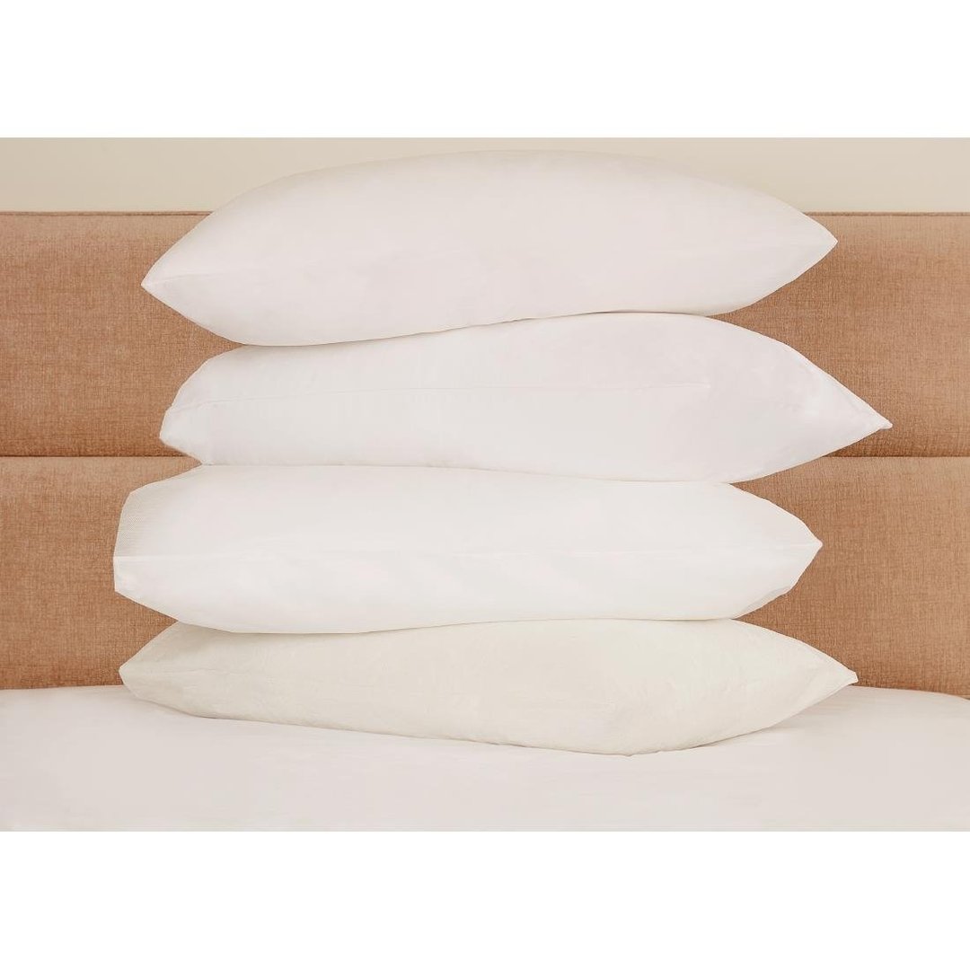 Zipped Pillow Protector Non-quilted Polypropylene - 50x76cm (Pack 10)