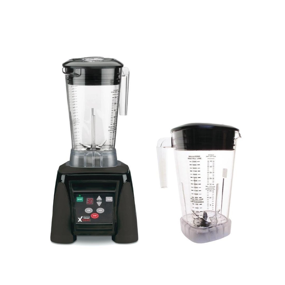 Waring Xtreme Hiower Blender MX1100 with Sound Enclosure & Additional Jar