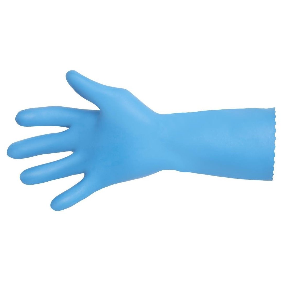 Mapa Jersette 308 Blue Liquid Proof Food Handling Gloves