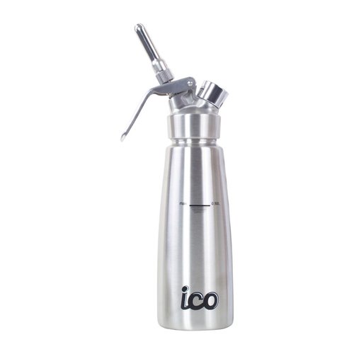 ICO Stainless Steel Whipped Cream Dispenser Silver - 500ml