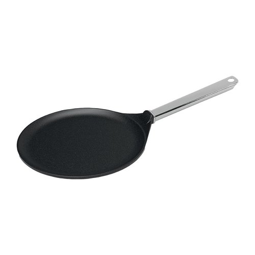 AMT Gastroguss Crepes Pan Induction Safe with Z4 Steel Handle - 28cm