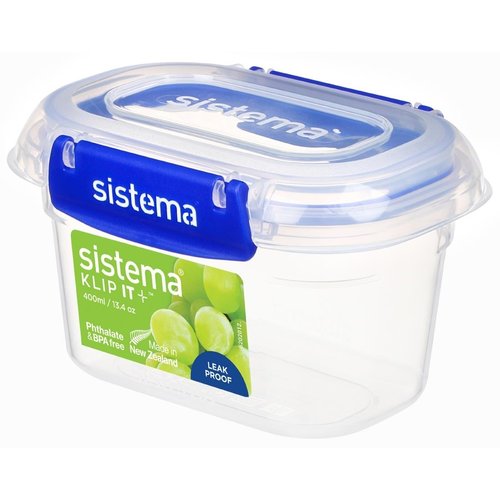 Sistema Rectangle Klip It Plus Food Storage Container - 400ml