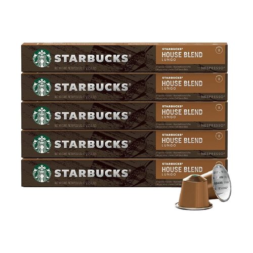 Starbucks House Blend Lungo Coffee Capsules (12x10)
