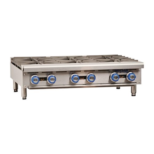 Imperial IHPA-6-36 Countertop Open Burner Nat Gas