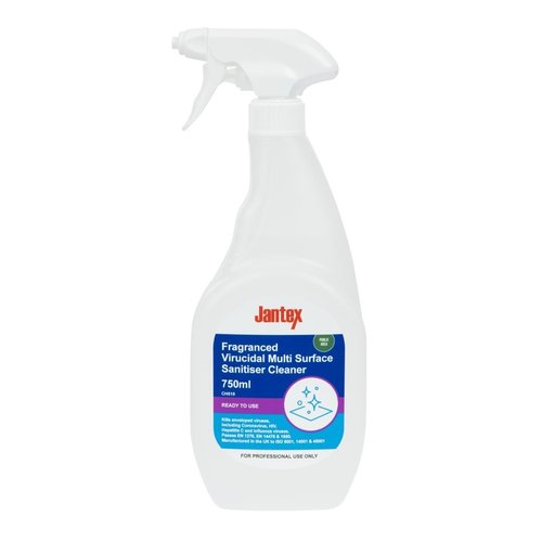Jantex RTU Virucidal Surface Sanitiser Perfumed - 750ml