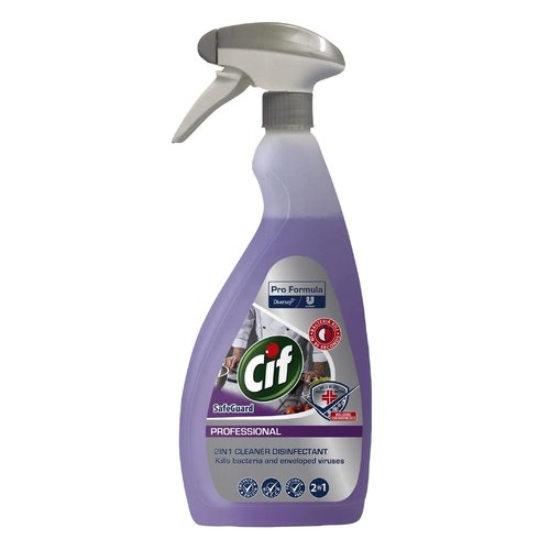 Cif Pro-Formula 2in1 Kitchen Cleaner Disinfectant - 750ml