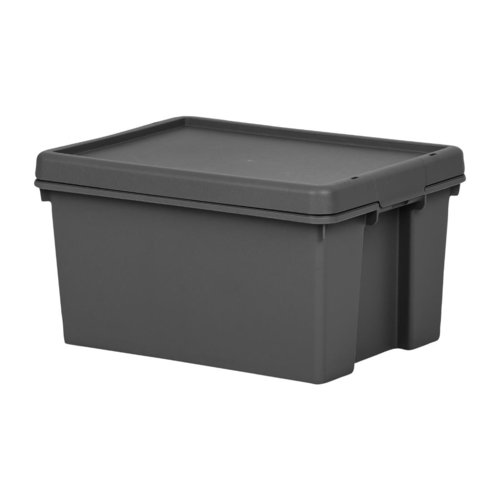 Wham Bam Recycled Black Box & Lid - 16Ltr