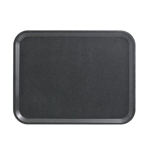 Capri Tray Charcoal Smooth Surface - 340x460mm