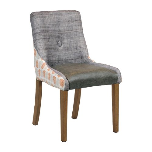 Bath Dining Chair Weathered Oak with Alfresco Mandar Outer Back