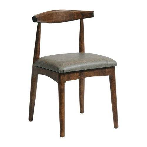 Aust Dining Chair Vtage with Saddle Ash Seat (Pair)
