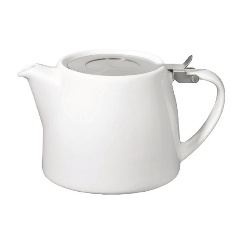 Forlife Stump Teapot White - 0.5Ltr 18oz