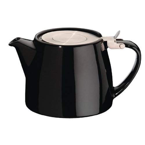 Forlife Stump Teapot Black - 0.5Ltr 18oz