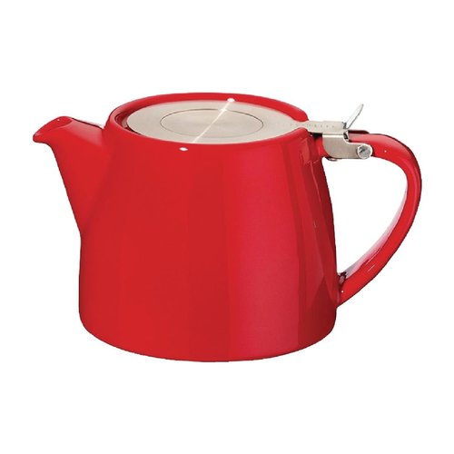 Forlife Stump Teapot Red - 0.5Ltr 18oz