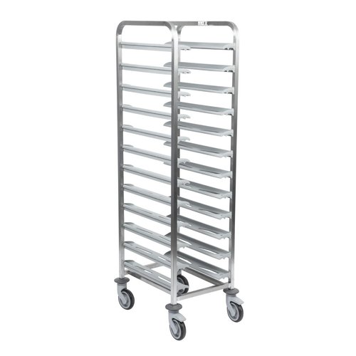 Matfer Bourgeat Cafeteria Trolley - 12 Trays