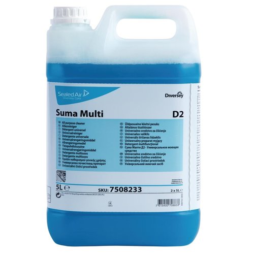 Diversey Suma Multi D2 Concentrated All Purpose Detergent - 5Ltr
