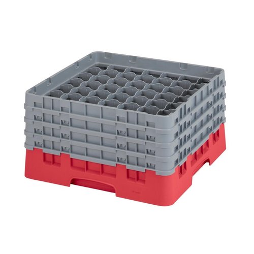 Cambro Camrack Red 49 Compartments - 215mm (B2B)