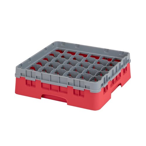 Cambro Camrack Red 36 Compartments - 92mm (B2B)