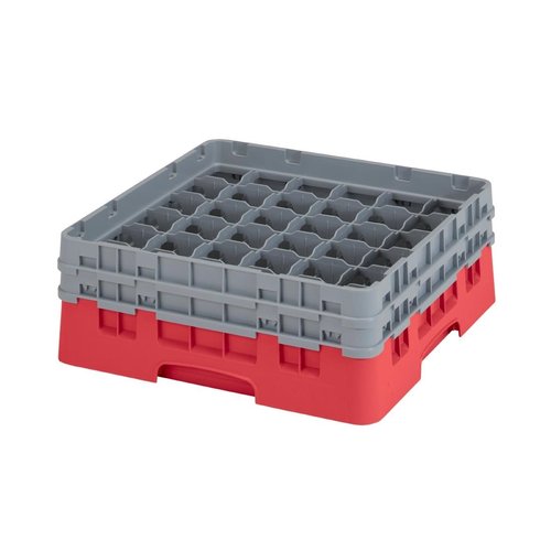 Cambro Camrack Red 36 Compartments - 133mm (B2B)