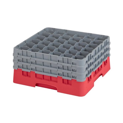 Cambro Camrack Red 36 Compartments - 197mm (B2B)