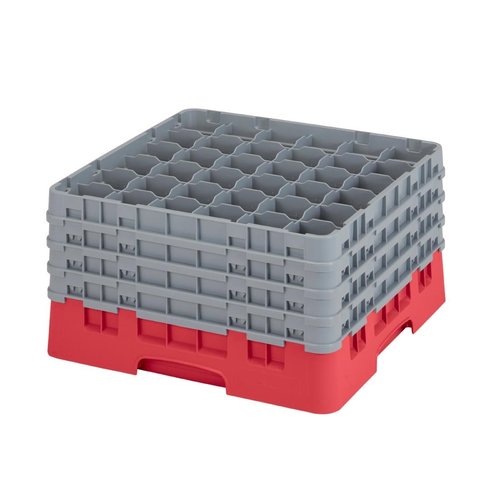 Cambro Camrack Red 36 Compartments - 238mm (B2B)
