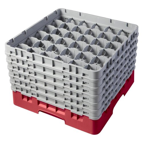Cambro Camrack Red 36 Compartments - 298mm (B2B)