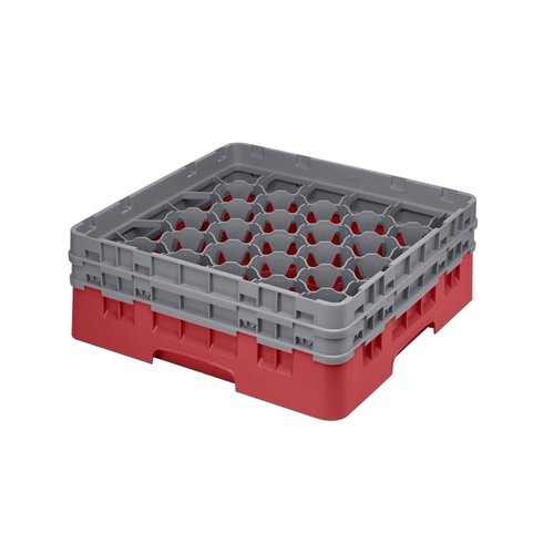 Cambro Camrack Red 30 Compartments - 133mm (B2B)