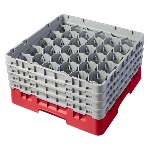 Cambro Camrack Red 30 Compartments - 215mm (B2B)
