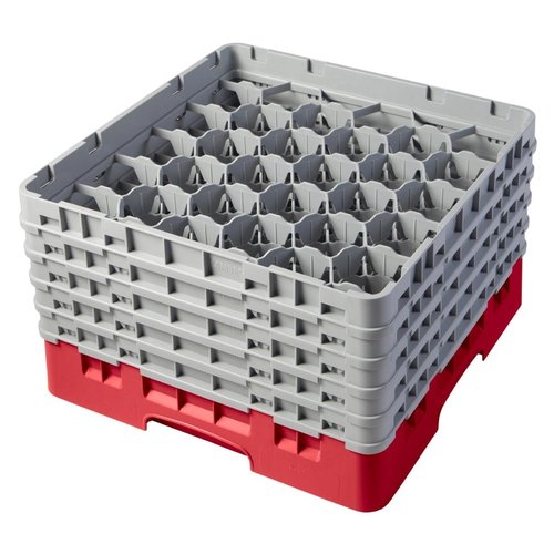 Cambro Camrack Red 30 Compartments - 258mm (B2B)
