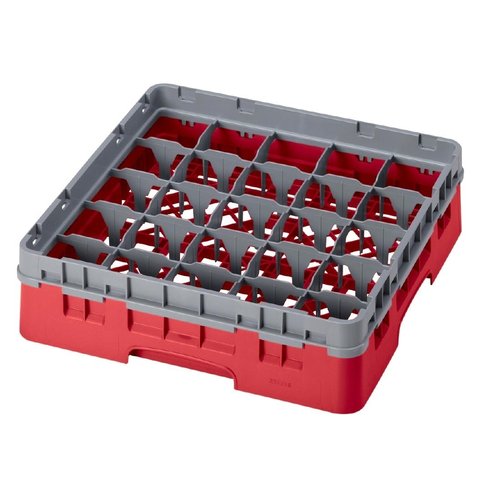 Cambro Camrack Red 25 Compartments - 92mm (B2B)