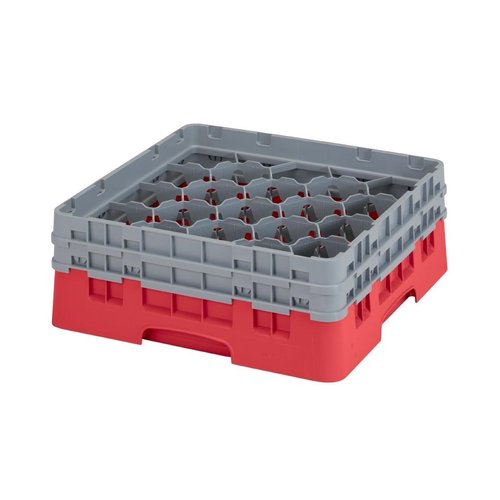Cambro Camrack Red 20 Compartments - 133mm (B2B)