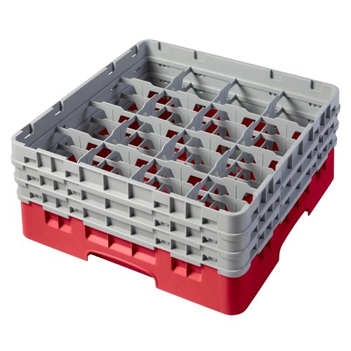 Cambro Camrack Red 16 Compartments - 174mm (B2B)