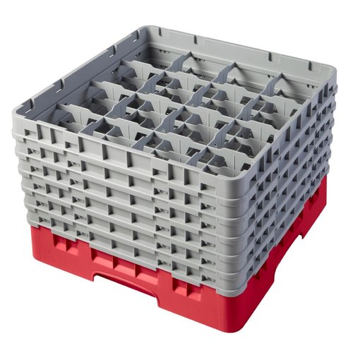 Cambro Camrack Red 16 Compartments - 298mm (B2B)