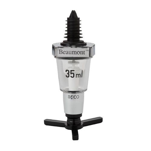 Beaumont Solo Spirit Measure Chrome 35ml (B2B)