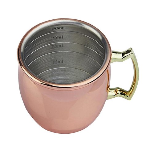 Beaumont Copper Curved Jigger (B2B)