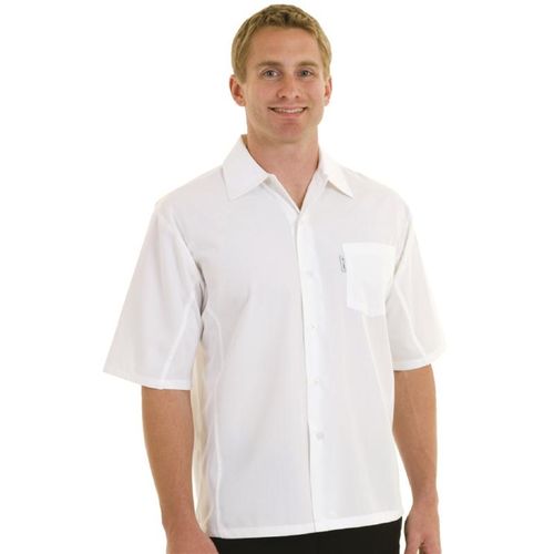 Chef Works White Cool Vent Chef Shirt Polycotton